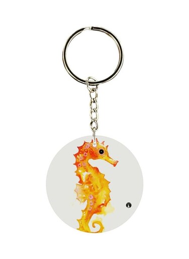 Water Horse Printed Keychain