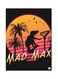 Stranger Things Metal Plate Poster Multicolour 15x20centimeter