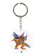 Anime Digimon Double Side Printed Keychain