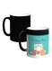 We Love You Mom Printed Ceramic Magic Coffee Mug Black 12ounce