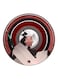 Cartoon Printed Fridge Magnet Red/Brown/Green 5.5cm