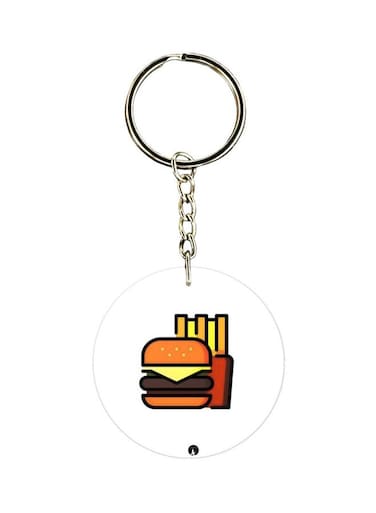 Printed Single Sided Keychain