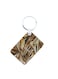 English Phrases Printed Keychain Gold