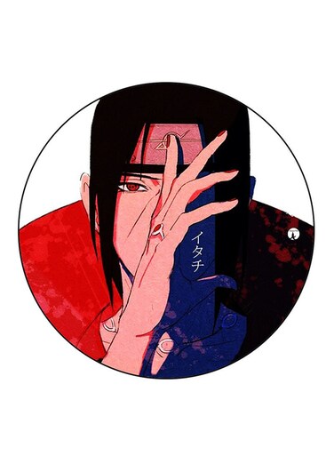 Anime Naruto Printed Fridge Magnet Multicolour