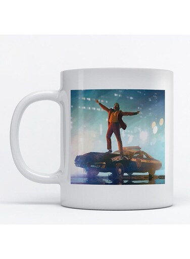 Joker Printed Mug White/Blue/Red