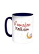 Ramadan Kareem Printed Coffee Mug Blue/White 11ounce