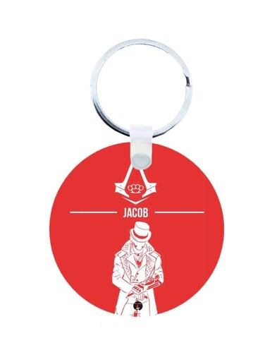 Assassin's Creed Printed Keychain Multicolour