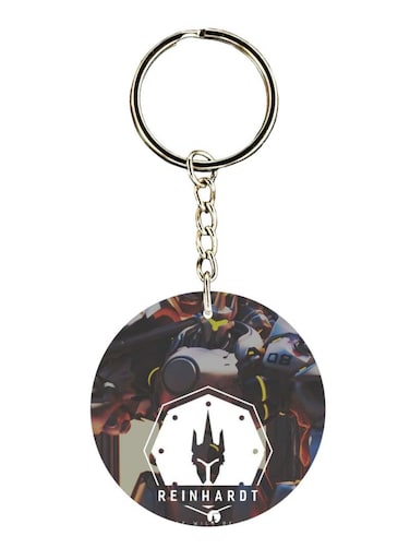 Double Sided Over-Watch Printed Keychain