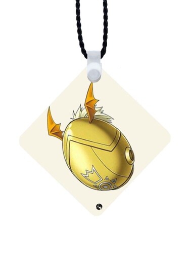 Printed Car Mirror Pendant
