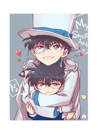 Metal Plate For Detective Conan Poster Multicolour