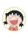 The Anime Chibi Maruko Chan Printed Fridge Magnet Beige/Yellow/Orange