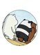 We Bare Bears Printed Fridge Magnet Multicolour