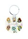Digimon Anime Wooden Keychain