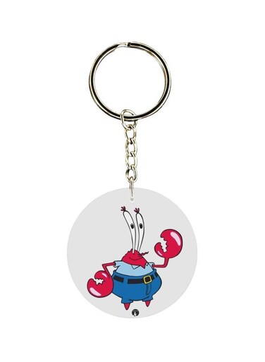 Crab Themed Keychain