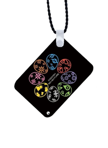 Digimon Printed Car Mirror Pendant