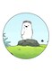 We Bare Bears Printed Fridge Magnet Multicolour