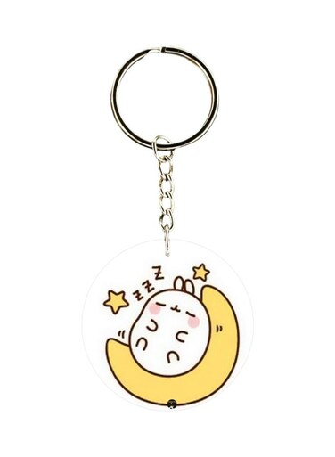Cartoon Printed Keychain