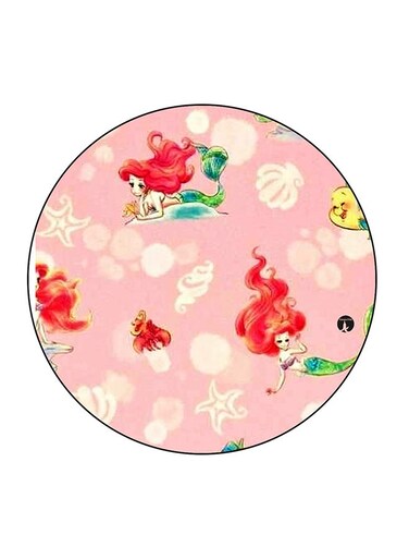 Disney Mermaid Printed Fridge Magnet Multicolour 5.5 x 5.5cm