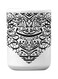 Printed Coffee Mug White/Black