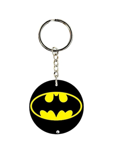 Batman Logo Printed Keychain