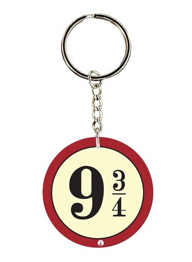 Double Sided Harry Potter Printed Keychain