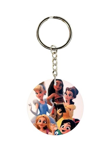 Cartoon Themed Dual Sided Keychain