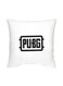 Pubg Printed Decorative Cushion White/Black 16x16inch