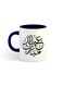 Eid Mubarak Printed Mug White/Navy