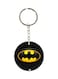 Double Sided Batman Logo Printed Keychain