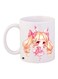Cartoon Girl Printed Coffee Mug White/Pink/Beige