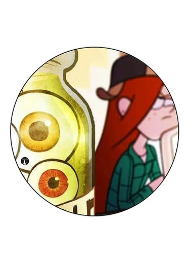 Gravity Falls Printed Fridge Magnet Multicolour