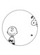Snoopy Printed Fridge Magnet Multicolour