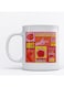 Aries Printed Mug White/Pink/Yellow