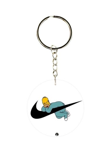 Cartoon Charecter Printed Key Chain