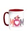 Mom I Love You So Much Printed Coffee Mug Red/White 11ounce