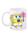 SpongeBob SquarePants Printed Coffee Mug White/Yellow/Black 11ounce