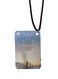English Phrases Printed Car Mirror Pendant