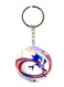 Sonic Printed Keychain