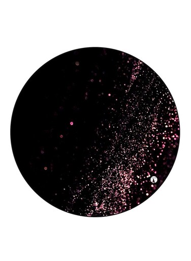 Glitter Printed Fridge Magnet Black/k