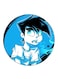 Danny Phantom Printed Fridge Magnet Multicolour