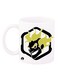 The Video Game Overwatch Design Mug White/Black/Yellow 11ounce
