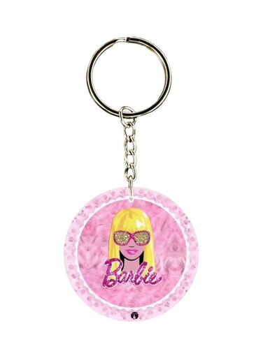 Barbie Printed Dual Sided Keychain