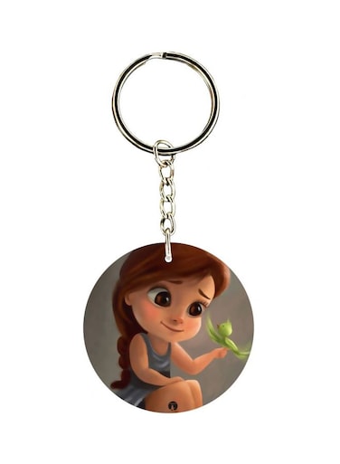 Double Side Printed Keychain