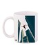 Spider Man Printed Coffee Mug White/Blue/Red 11ounce