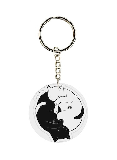 Printed Single Sided Keychain