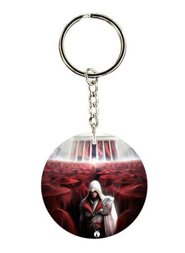 Assassins Creed Printed Keychain