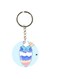 Double Sided Ice Cream Printed Keychain