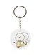 Single Sided Cartoon Themed Keychain