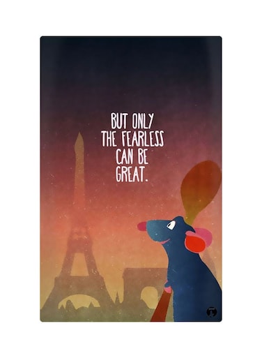 Printed Fridge Magnet Multicolour 8.5x0.4x5.5cm