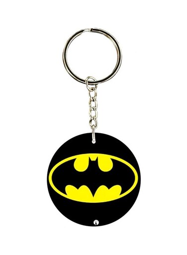 Batman Logo Printed Keychain